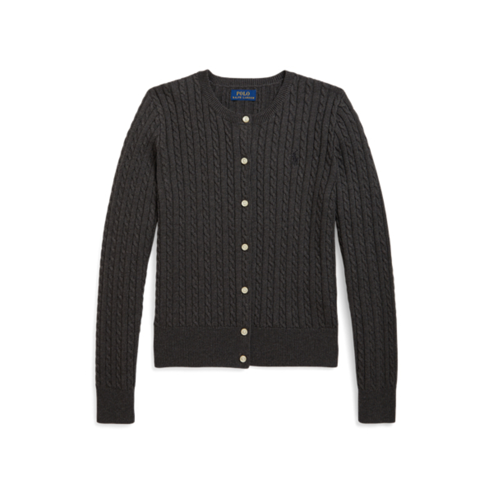 Mini-Cable Cotton Cardigan